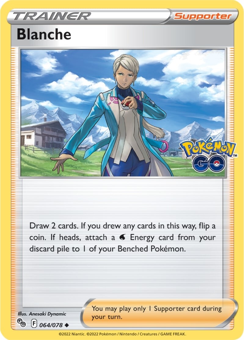 Blanche (064/078) [Pokémon GO] | Amazing Games TCG