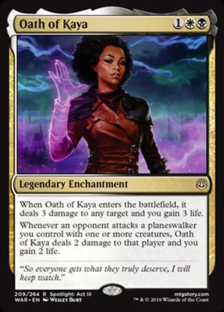 Oath of Kaya [War of the Spark] | Amazing Games TCG