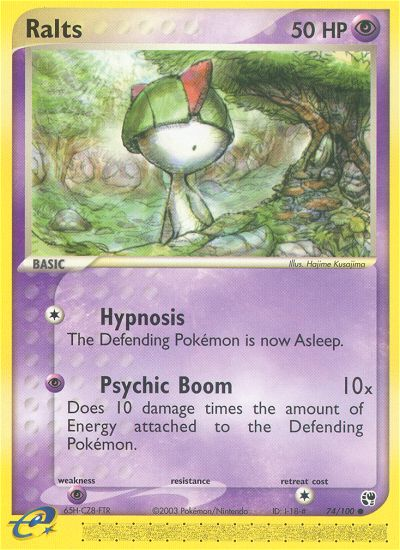 Ralts (74/100) [EX: Sandstorm] | Amazing Games TCG