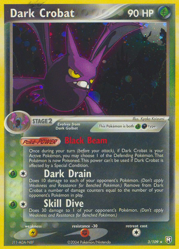 Dark Crobat (3/109) [EX: Team Rocket Returns] | Amazing Games TCG