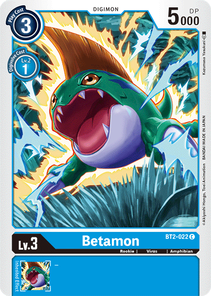 Betamon [BT2-022] [Release Special Booster Ver.1.5] | Amazing Games TCG