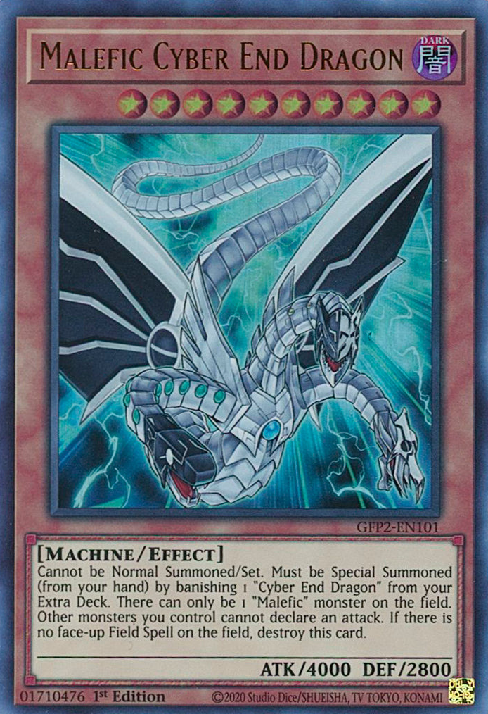 Malefic Cyber End Dragon [GFP2-EN101] Ultra Rare | Amazing Games TCG