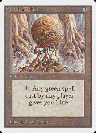 Wooden Sphere [Unlimited Edition] | Amazing Games TCG