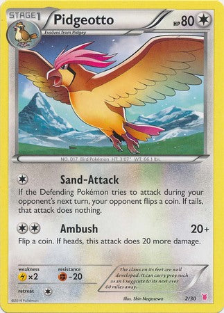 Pidgeotto (2/30) [XY: Trainer Kit 1 - Wigglytuff] | Amazing Games TCG