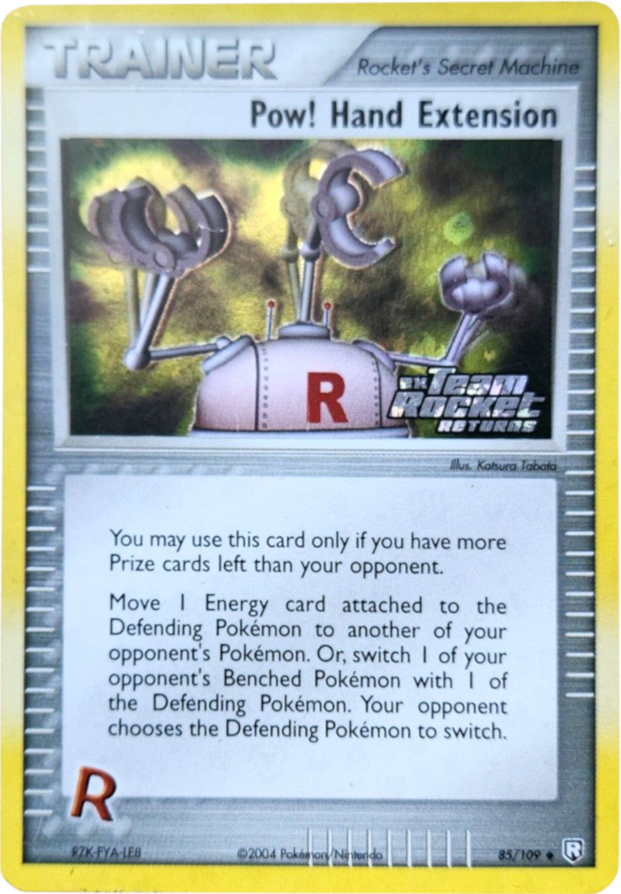Pow! Hand Extension (85/109) (Stamped) [EX: Team Rocket Returns] | Amazing Games TCG