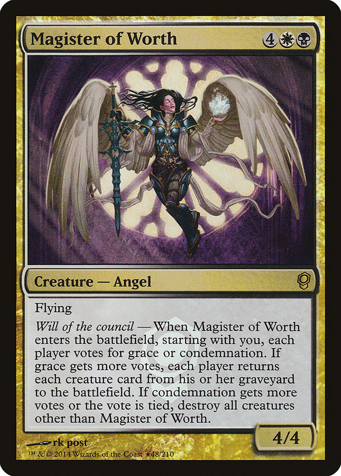 Magister of Worth (Launch) [Conspiracy Promos] | Amazing Games TCG