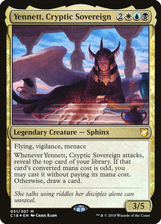 Yennett, Cryptic Sovereign [Commander 2018] | Amazing Games TCG