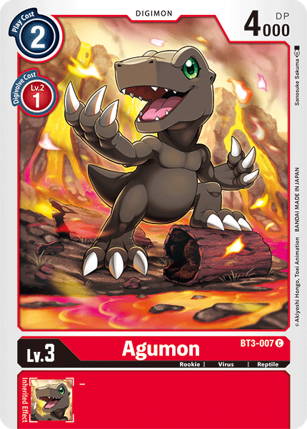 Agumon [BT3-007] [Release Special Booster Ver.1.5] | Amazing Games TCG