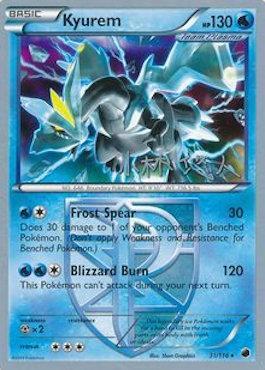 Kyurem (31/116) (Plasma Power - Haruto Kobayashi) [World Championships 2014] | Amazing Games TCG