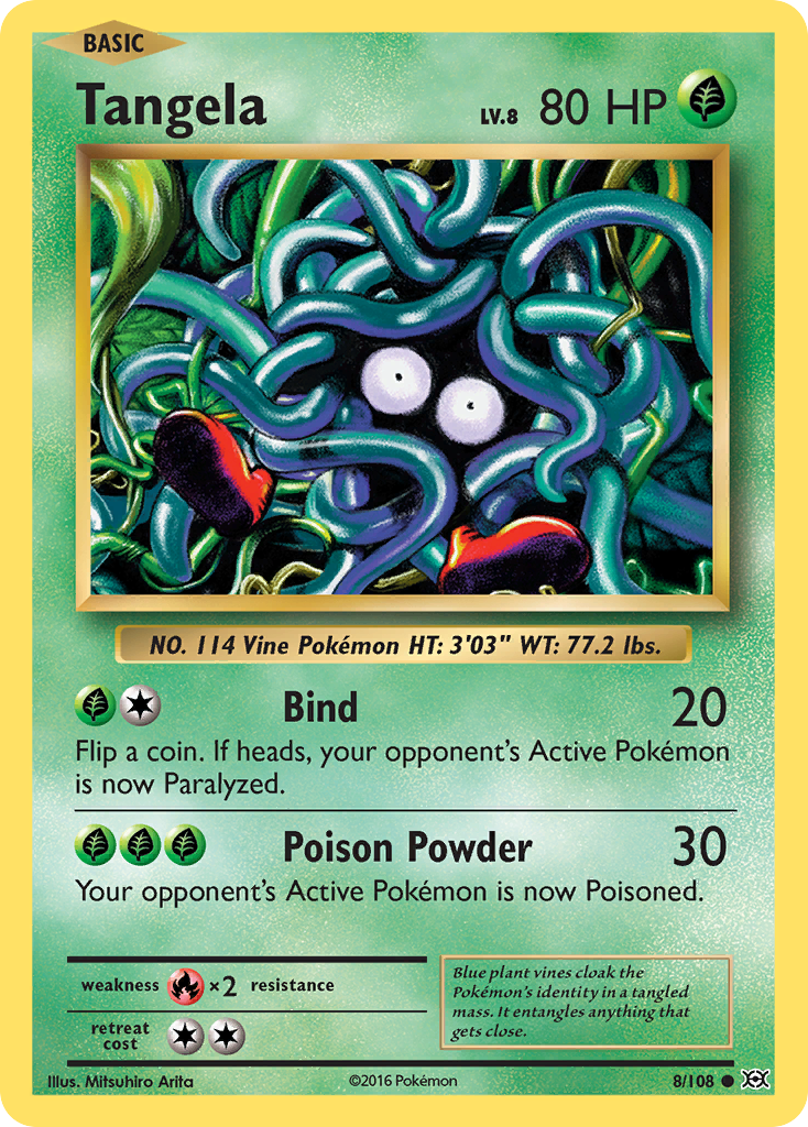 Tangela (8/108) [XY: Evolutions] | Amazing Games TCG