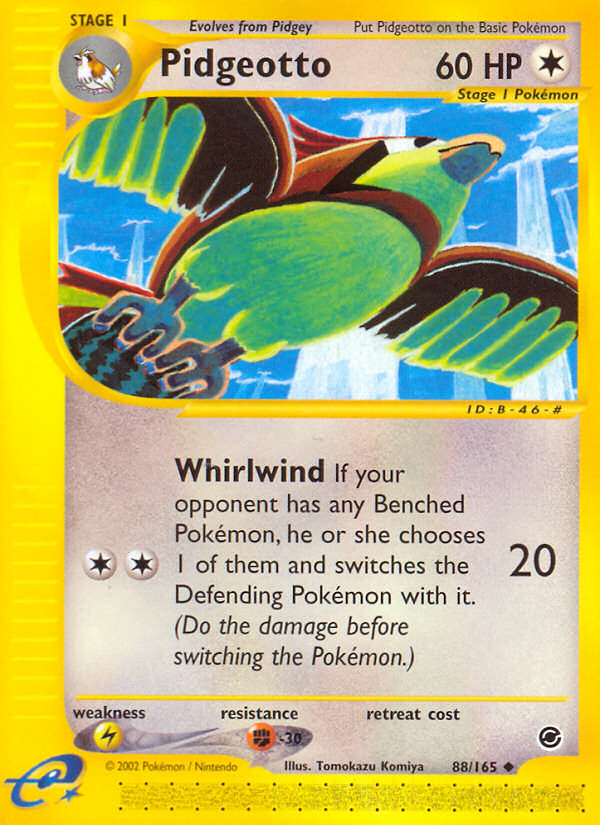 Pidgeotto (88/165) [Expedition: Base Set] | Amazing Games TCG