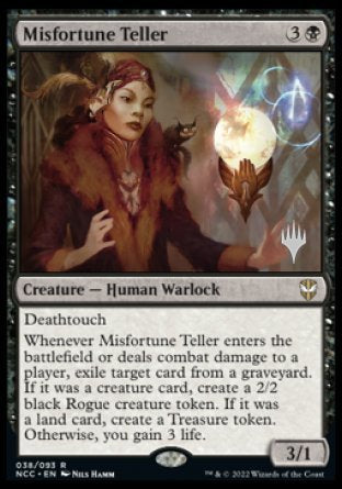 Misfortune Teller (Promo Pack) [Streets of New Capenna Commander Promos] | Amazing Games TCG