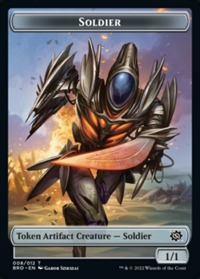 Soldier Token (008) [The Brothers' War Tokens] | Amazing Games TCG