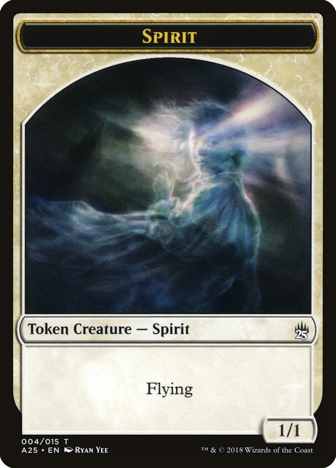 Spirit (004/015) [Masters 25 Tokens] | Amazing Games TCG