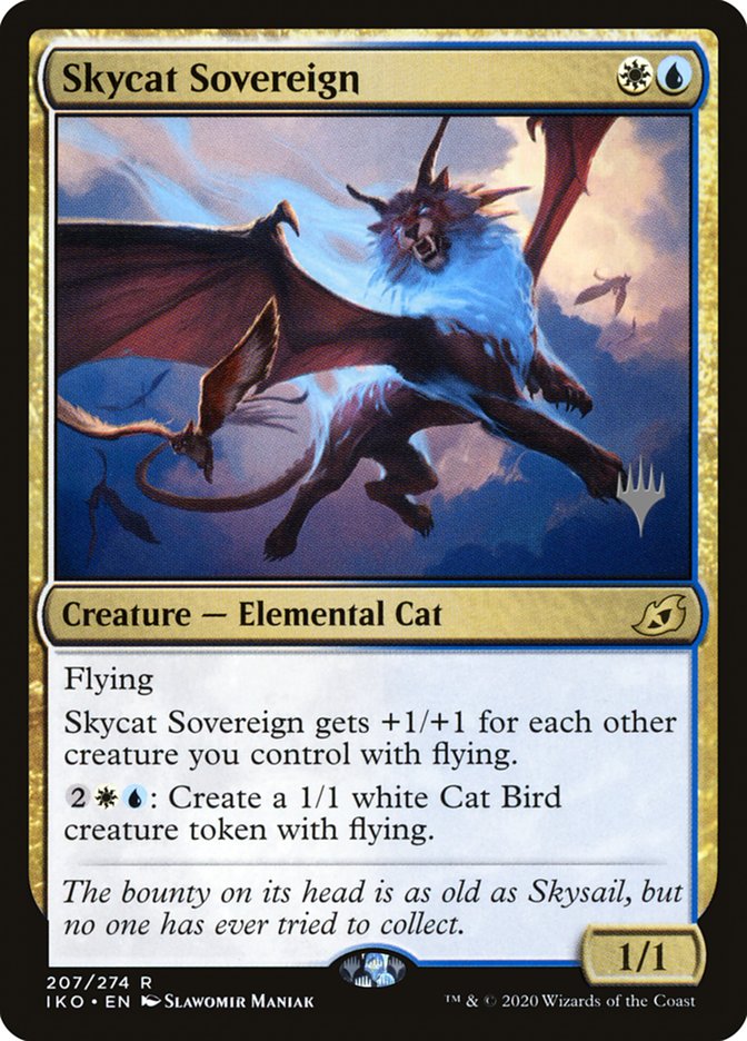 Skycat Sovereign (Promo Pack) [Ikoria: Lair of Behemoths Promos] | Amazing Games TCG