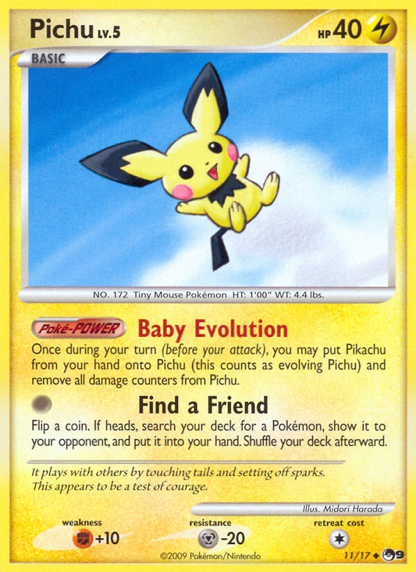 Pichu (11/17) [POP Series 9] | Amazing Games TCG