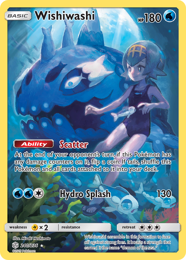 Wishiwashi (240/236) [Sun & Moon: Cosmic Eclipse] | Amazing Games TCG