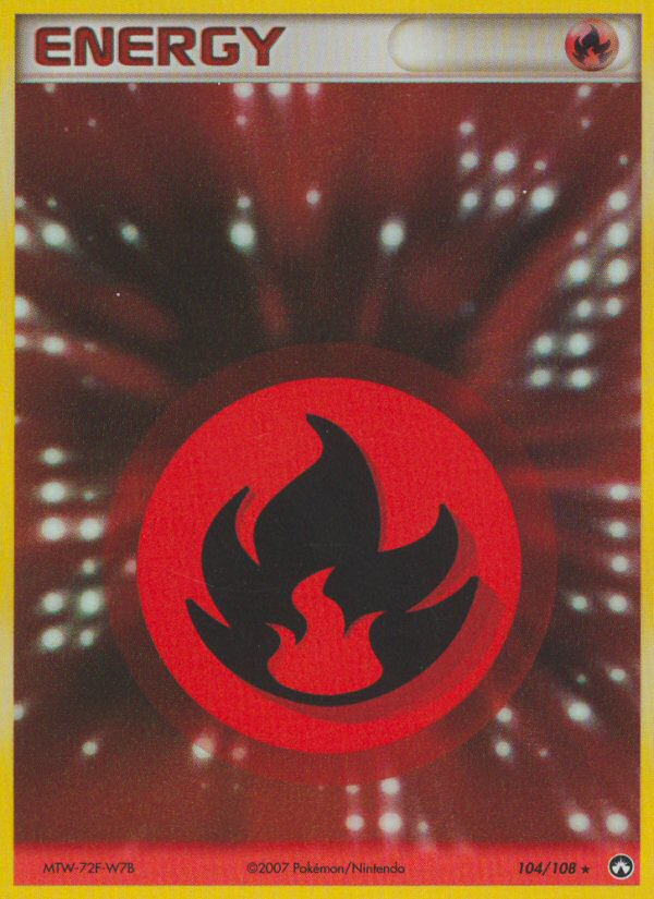 Fire Energy (104/108) [EX: Power Keepers] | Amazing Games TCG