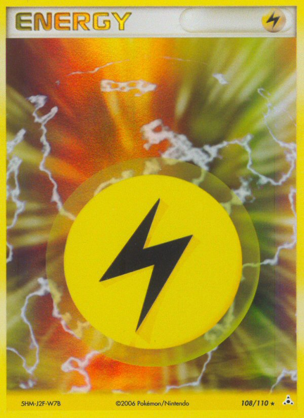 Lightning Energy (108/110) [EX: Holon Phantoms] | Amazing Games TCG