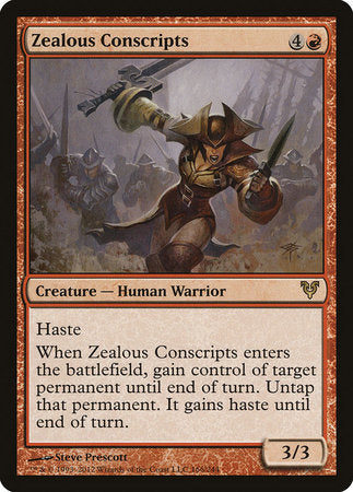 Zealous Conscripts [Avacyn Restored] | Amazing Games TCG