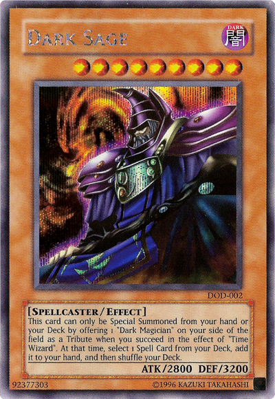 Dark Sage [DOD-002] Prismatic Secret Rare | Amazing Games TCG