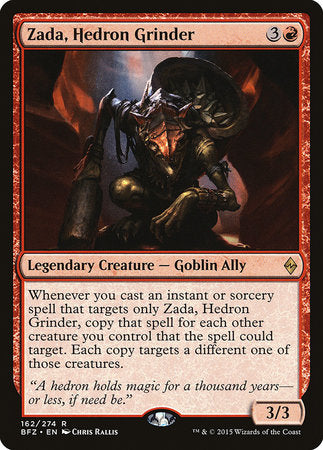 Zada, Hedron Grinder [Battle for Zendikar] | Amazing Games TCG