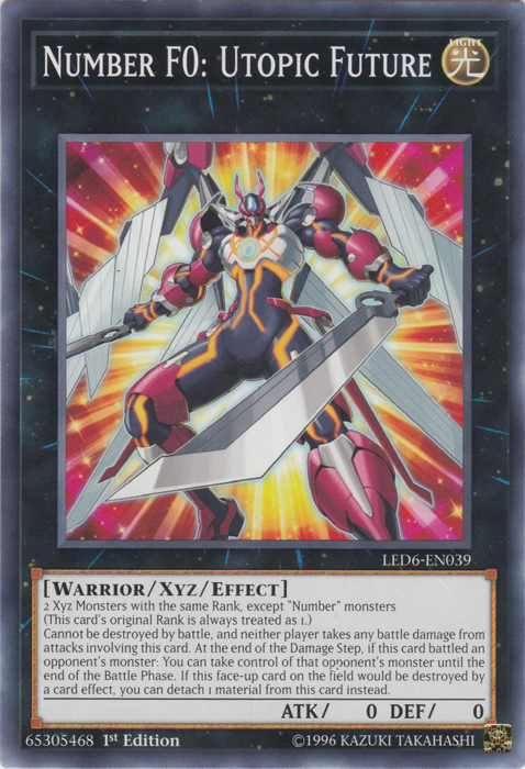 Number F0: Utopic Future [LED6-EN039] Common | Amazing Games TCG