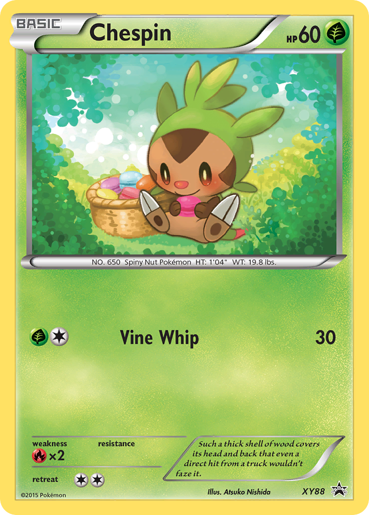 Chespin (XY88) (Collector Chest) [XY: Black Star Promos] | Amazing Games TCG