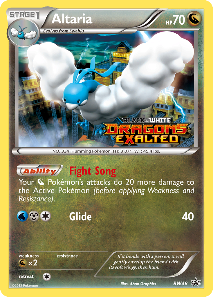 Altaria (BW48) [Black & White: Black Star Promos] | Amazing Games TCG