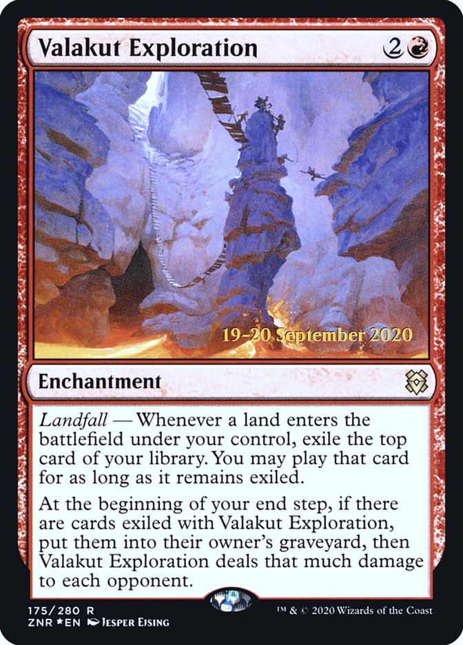 Valakut Exploration  [Zendikar Rising Prerelease Promos] | Amazing Games TCG