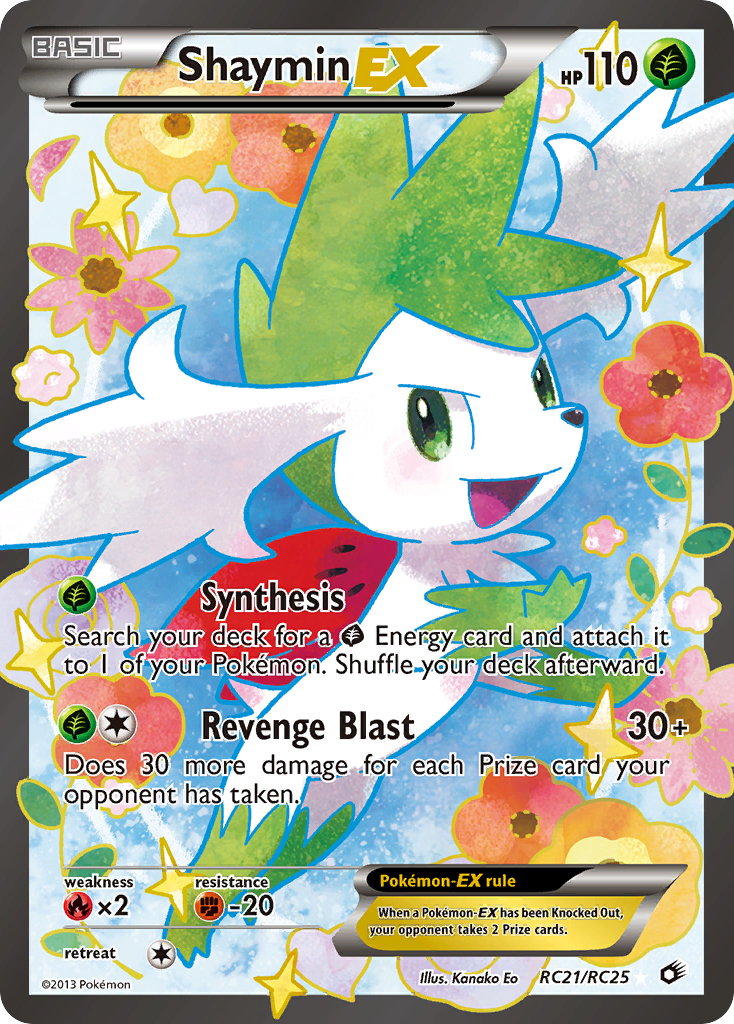 Shaymin EX (RC21/RC25) [Black & White: Legendary Treasures] | Amazing Games TCG