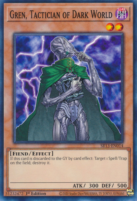 Gren, Tactician of Dark World [SR13-EN014] Common | Amazing Games TCG