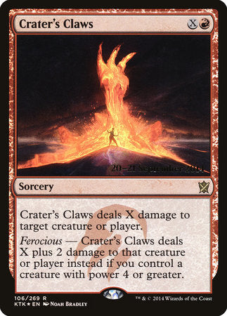 Crater's Claws [Khans of Tarkir Promos] | Amazing Games TCG