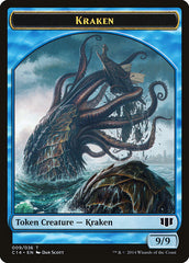 Kraken // Zombie (011/036) Double-sided Token [Commander 2014 Tokens] | Amazing Games TCG