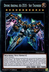 Divine Arsenal AA-ZEUS - Sky Thunder [PHRA-EN045] Secret Rare | Amazing Games TCG