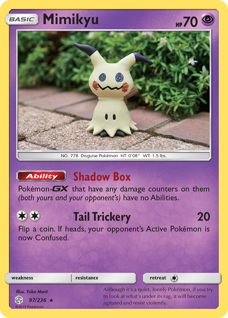 Mimikyu (97/236) [Sun & Moon: Cosmic Eclipse] | Amazing Games TCG