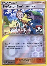 Professor Elms Lecture (188a/214) (League Promo 3rd Place) [Sun & Moon: Lost Thunder] | Amazing Games TCG