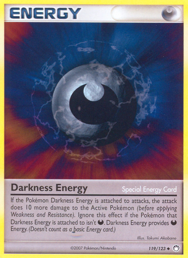 Darkness Energy (119/123) [Diamond & Pearl: Mysterious Treasures] | Amazing Games TCG