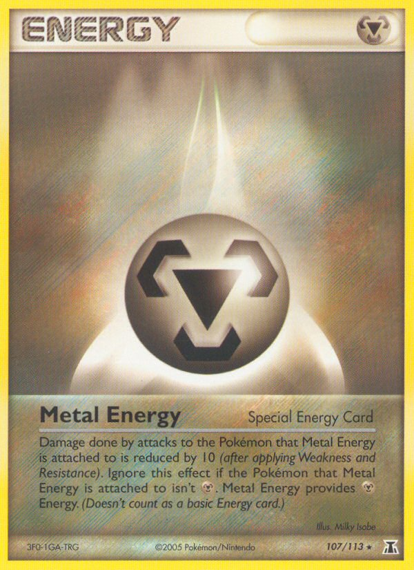 Metal Energy (107/113) [EX: Delta Species] | Amazing Games TCG