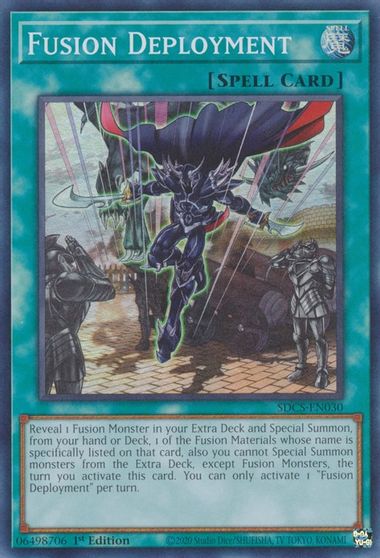 Fusion Deployment [SDCS-EN030] Super Rare | Amazing Games TCG