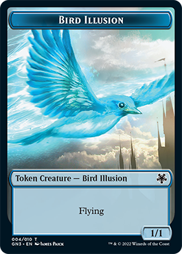 Bird Illusion // Demon Double-Sided Token [Game Night: Free-for-All Tokens] | Amazing Games TCG