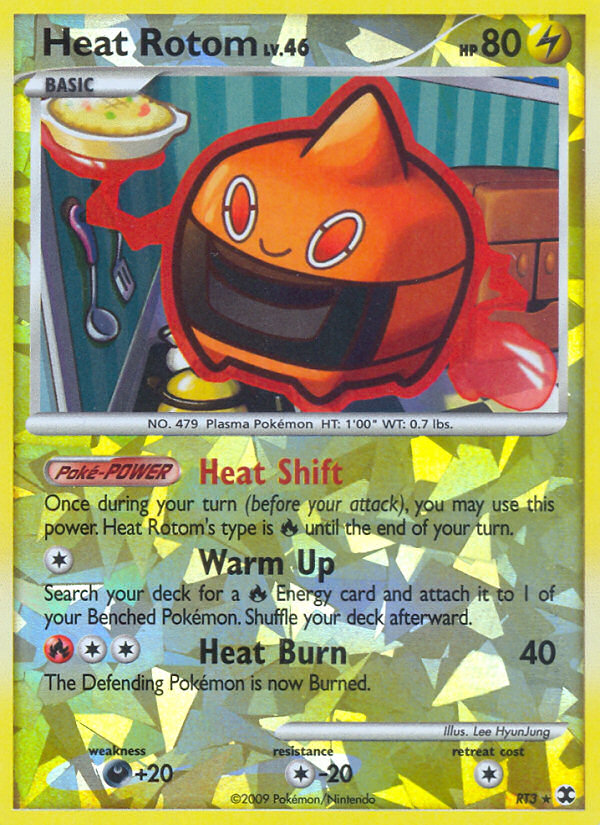 Heat Rotom (RT3) [Platinum: Rising Rivals] | Amazing Games TCG