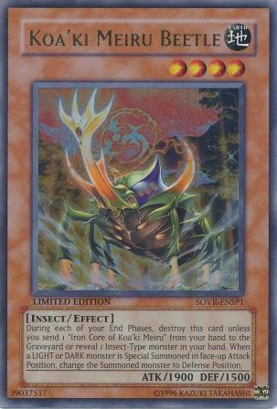 Koa'ki Meiru Beetle [SOVR-ENSP1] Ultra Rare | Amazing Games TCG