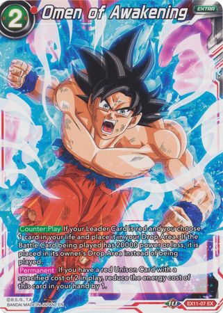 Omen of Awakening (EX11-07) [Universe 7 Unison] | Amazing Games TCG