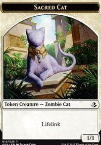 Sacred Cat // Insect Token [Amonkhet Tokens] | Amazing Games TCG