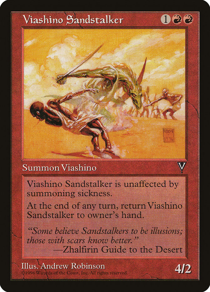 Viashino Sandstalker [Visions] | Amazing Games TCG