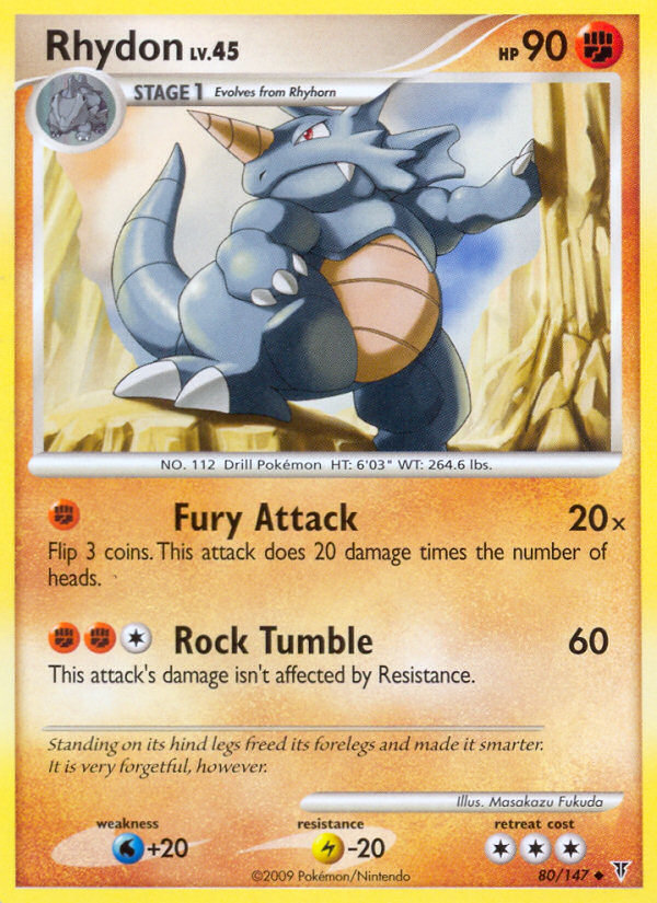 Rhydon (80/147) [Platinum: Supreme Victors] | Amazing Games TCG