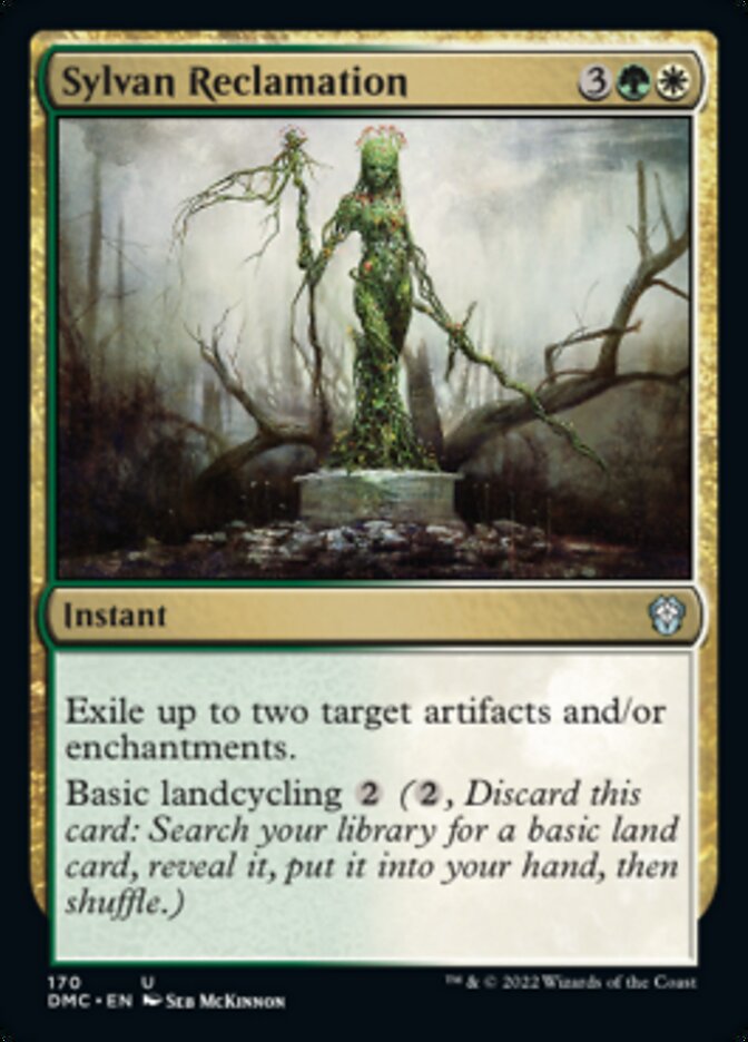 Sylvan Reclamation [Dominaria United Commander] | Amazing Games TCG