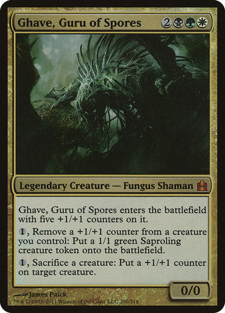 Ghave, Guru of Spores (Oversized) [Commander 2011 Oversized] | Amazing Games TCG