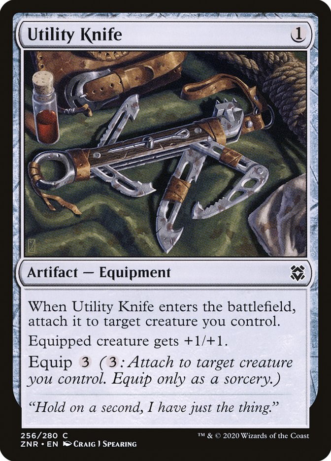 Utility Knife [Zendikar Rising] | Amazing Games TCG